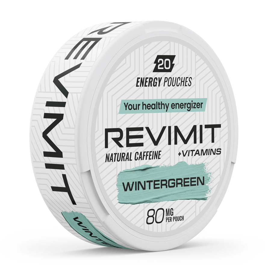 REVIMIT Energy Pouches WINTERGREEN
